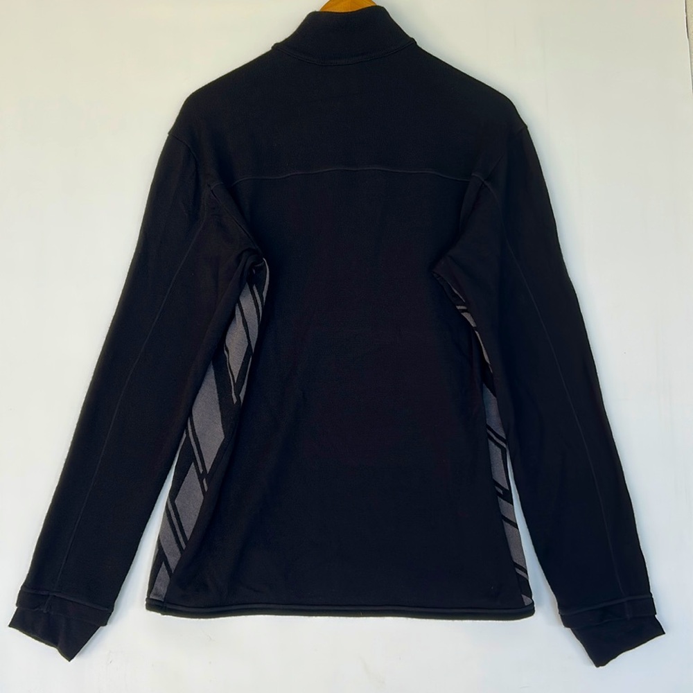 NOS Icebreaker Mens L Sport 320 Merino Wool Long Sleeve Half Zip Mid Layer Top - Picture 2 of 13